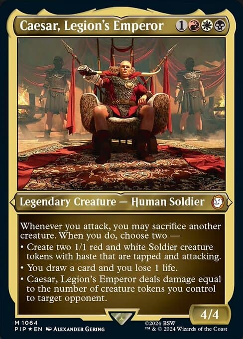 Caesar, Legion's Emperor