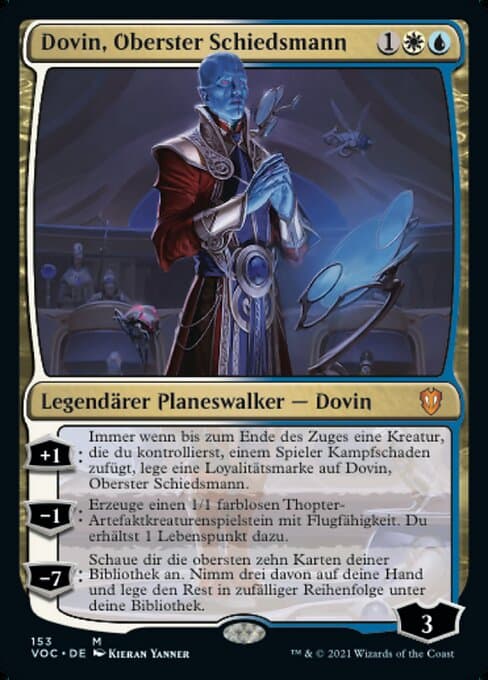 Dovin, Grand Arbiter