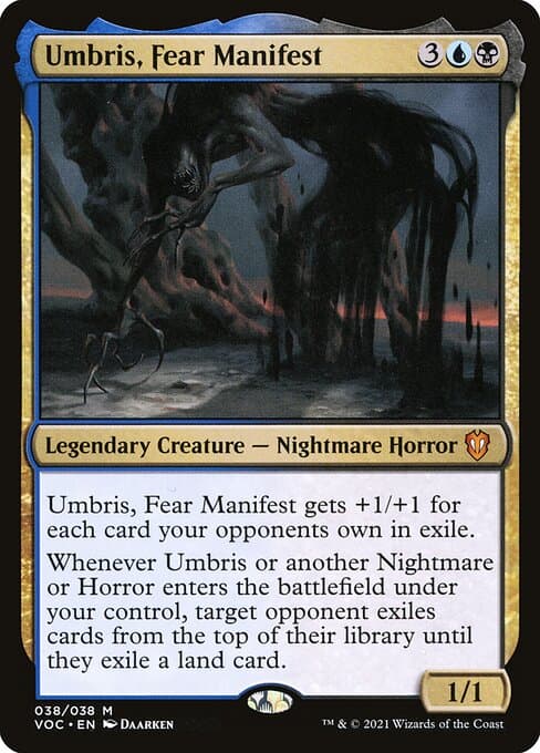 Umbris, Fear Manifest