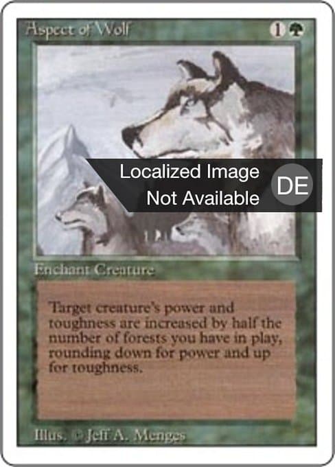 Aspect of Wolf