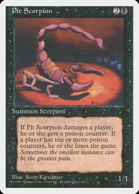 Pit Scorpion