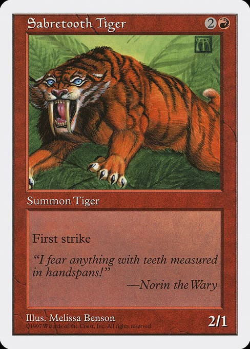 Sabretooth Tiger