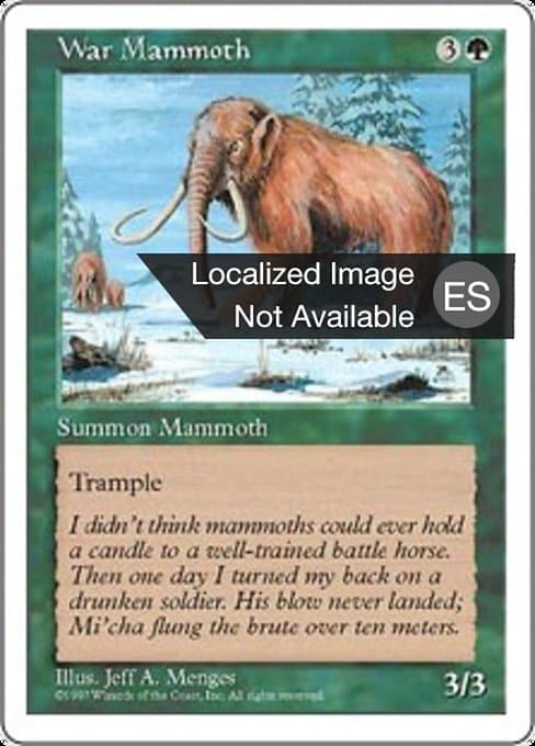 War Mammoth