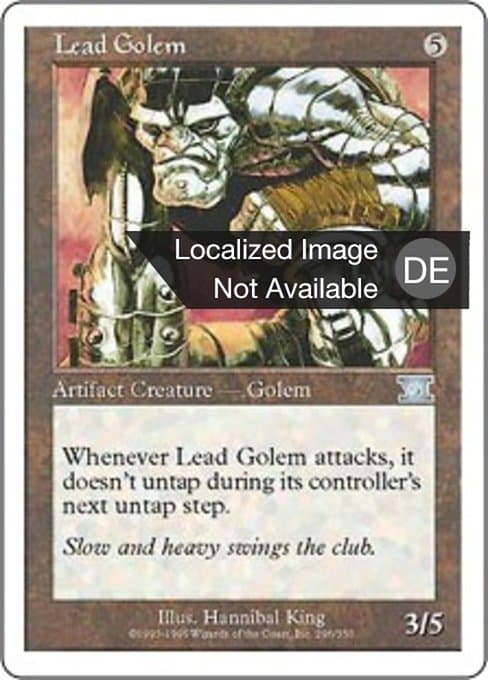 Lead Golem