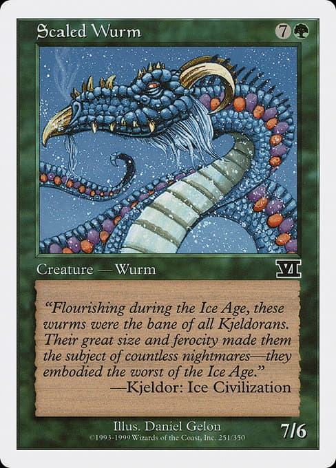 Scaled Wurm