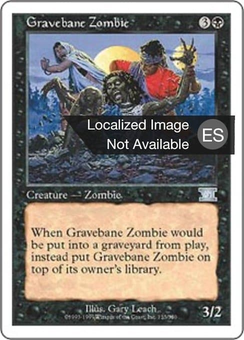 Gravebane Zombie