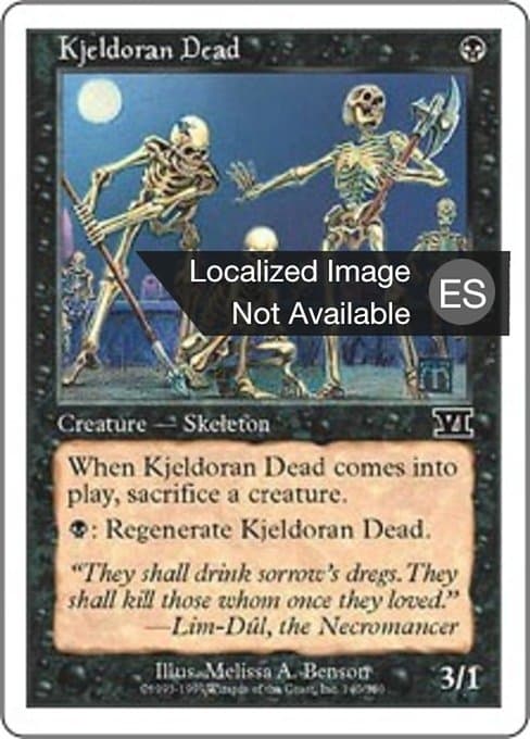 Kjeldoran Dead