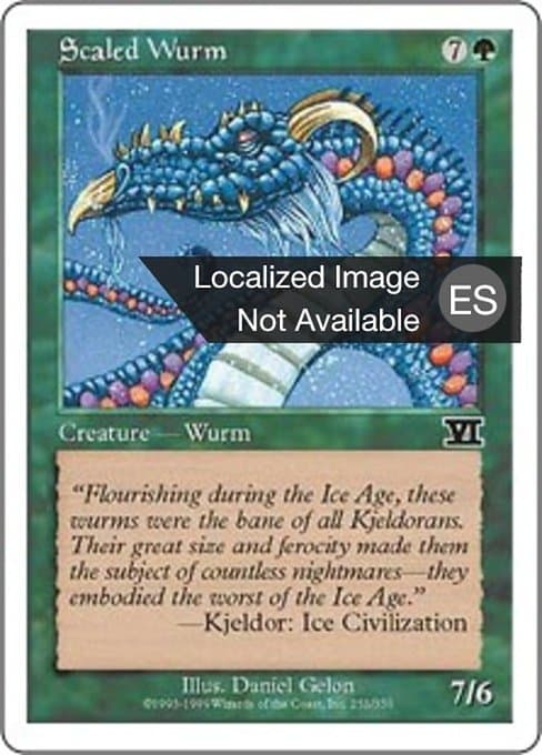 Scaled Wurm