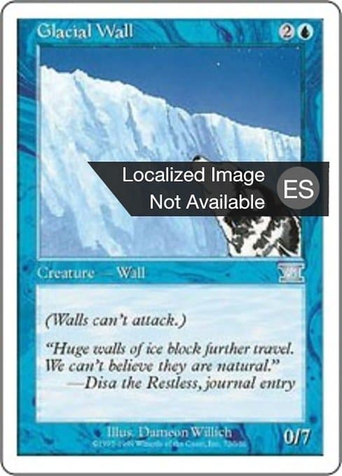 Glacial Wall