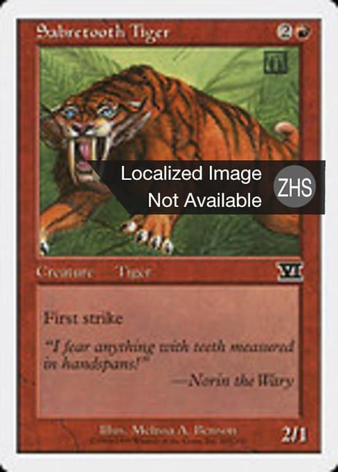 Sabretooth Tiger