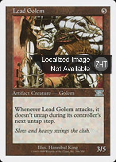 Lead Golem