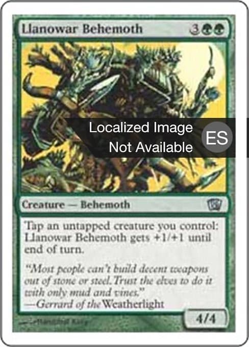 Llanowar Behemoth