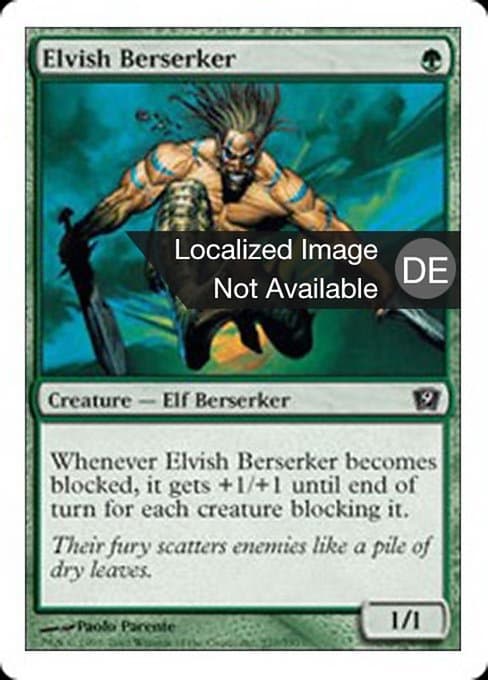 Elvish Berserker