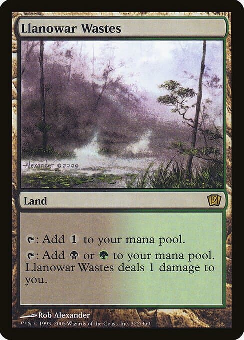 Llanowar Wastes