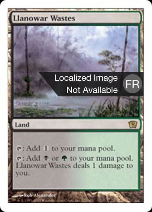 Llanowar Wastes