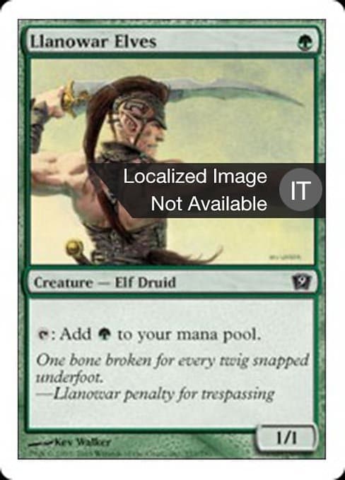 Llanowar Elves