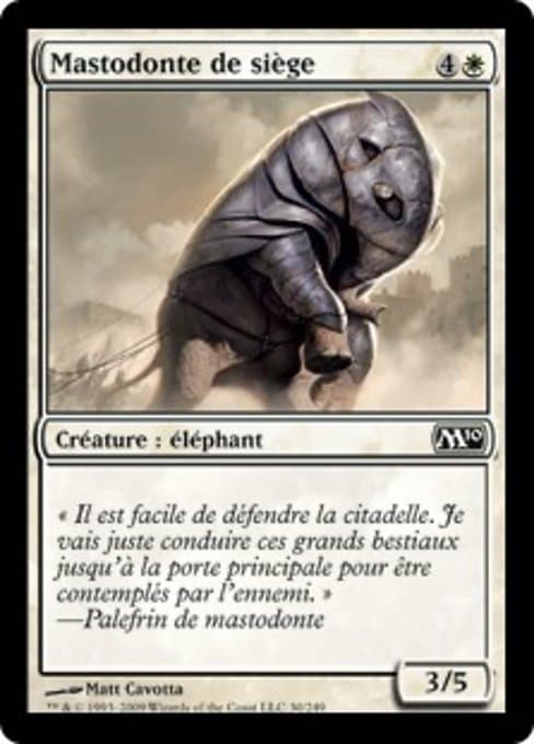 Siege Mastodon