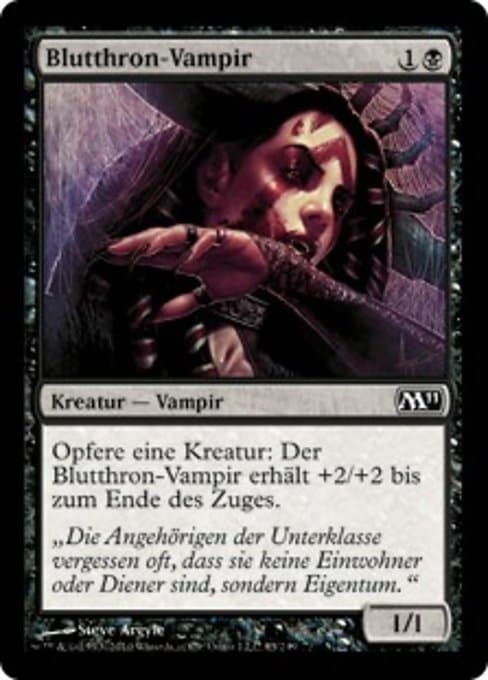 Bloodthrone Vampire