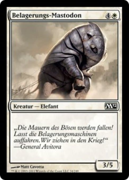 Siege Mastodon