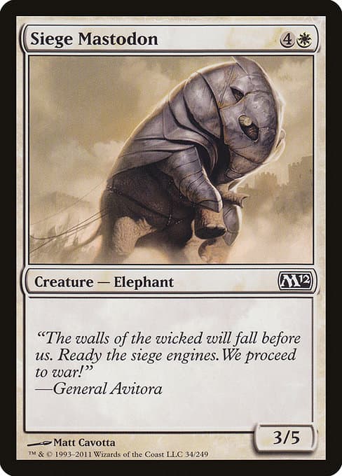 Siege Mastodon