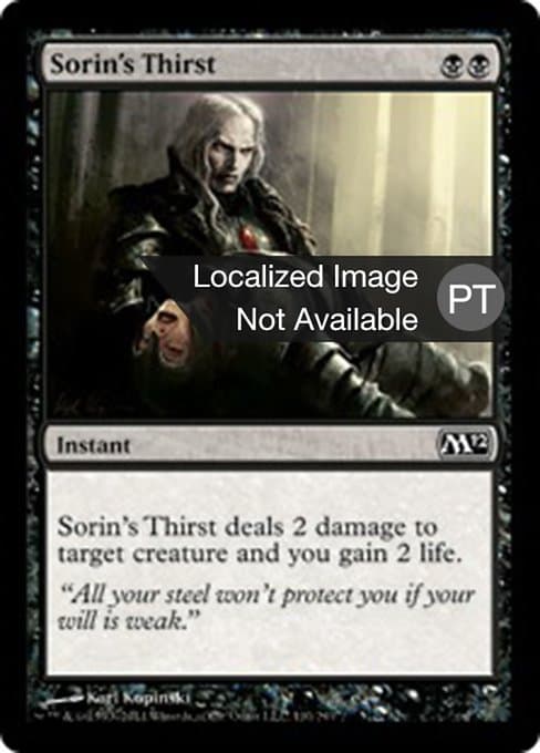 Sorin's Thirst