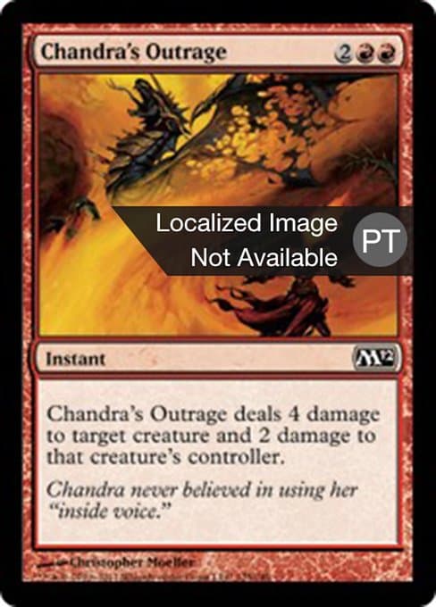 Chandra's Outrage