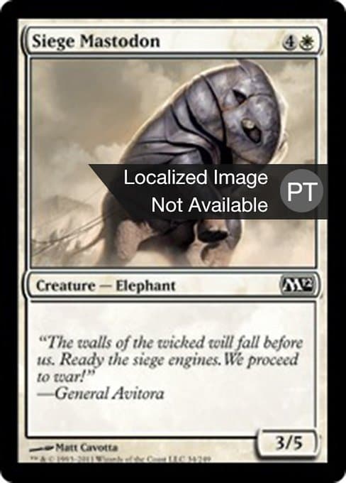 Siege Mastodon