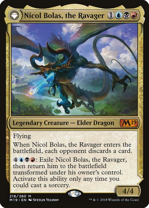 Nicol Bolas, the Ravager • Nicol Bolas, the Arisen