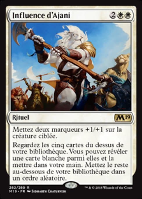 Ajani's Influence