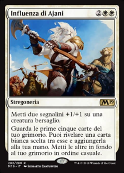 Ajani's Influence