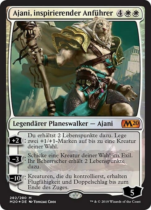 Ajani, Inspiring Leader