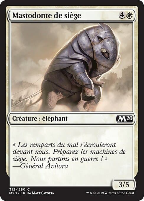 Siege Mastodon