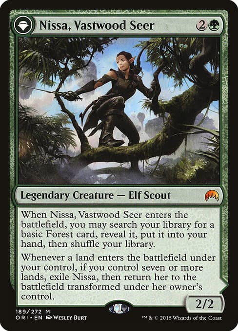 Nissa, Vastwood Seer • Nissa, Sage Animist