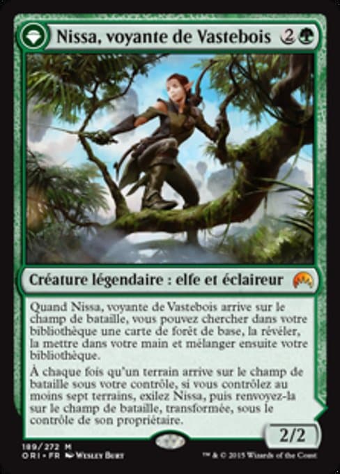 Nissa, Vastwood Seer • Nissa, Sage Animist