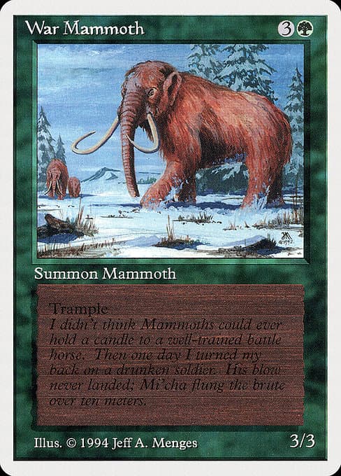 War Mammoth