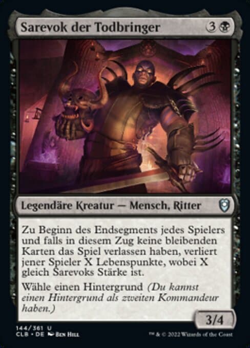 Sarevok, Deathbringer