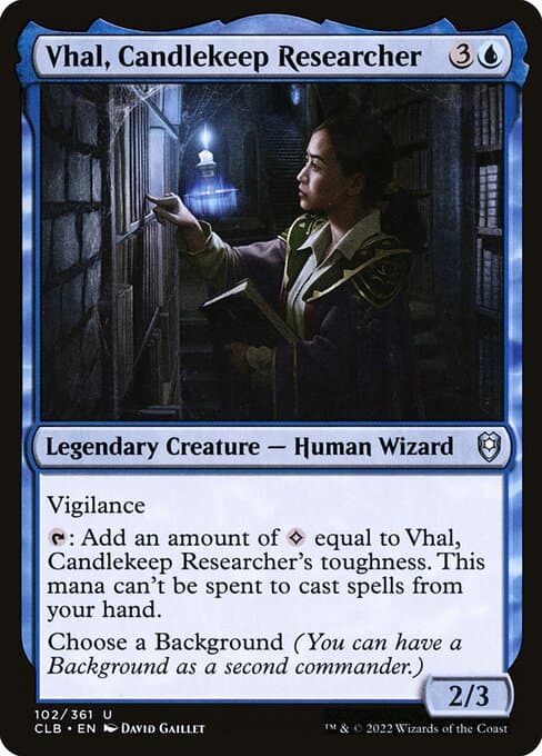 Vhal, Candlekeep Researcher