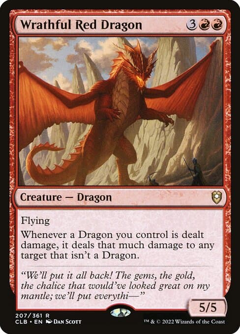 Wrathful Red Dragon