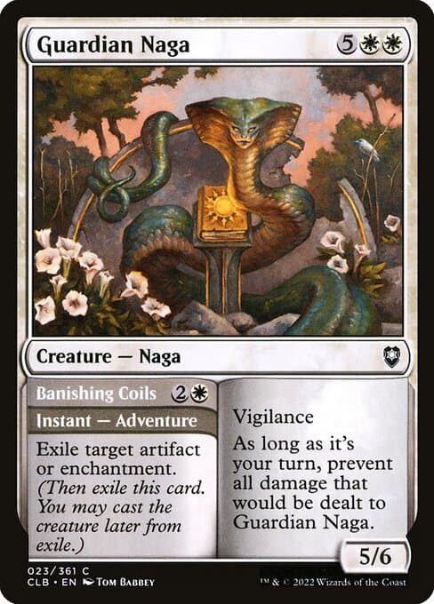 Guardian Naga • Banishing Coils