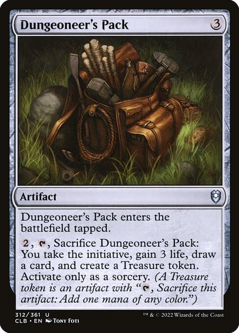 Dungeoneer's Pack