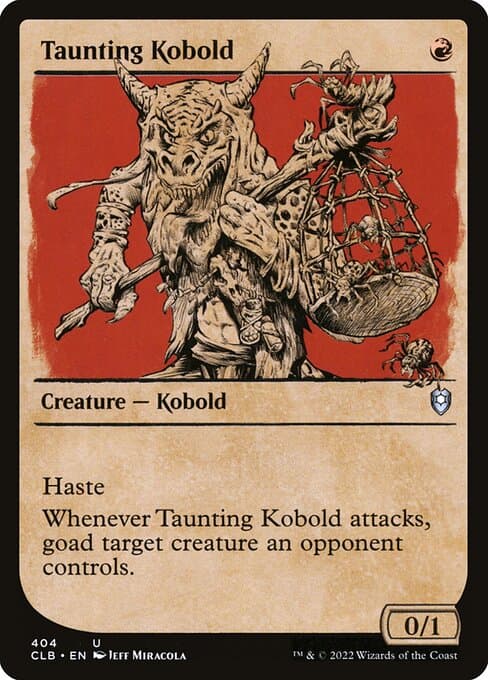 Taunting Kobold