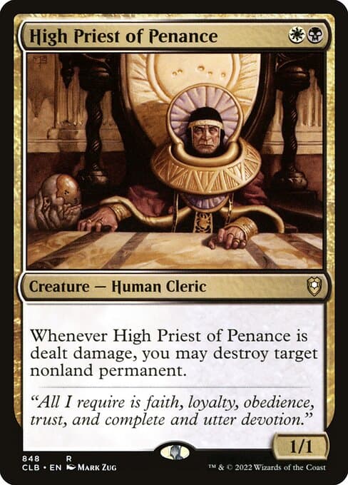 High Priest of Penance