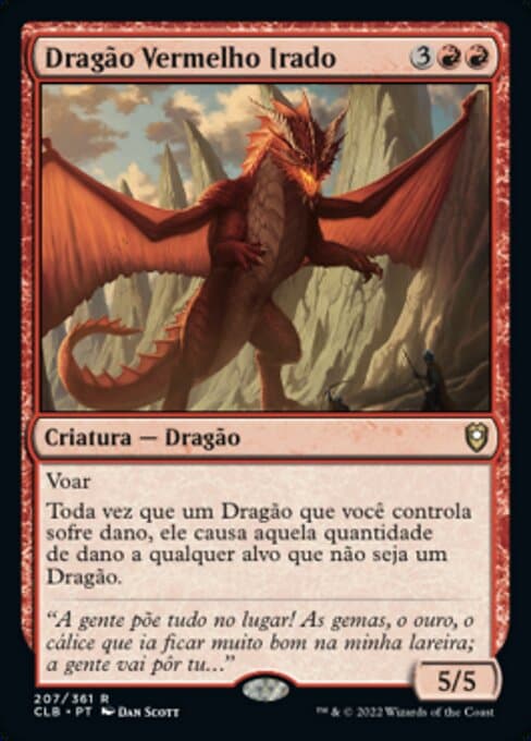 Wrathful Red Dragon