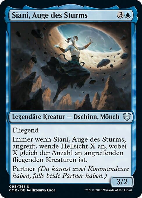 Siani, Eye of the Storm