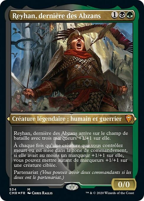 Reyhan, Last of the Abzan