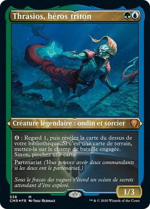 Thrasios, Triton Hero