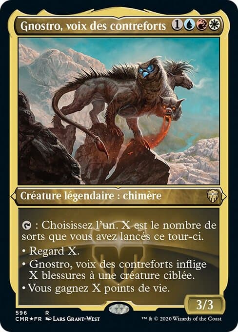 Gnostro, Voice of the Crags