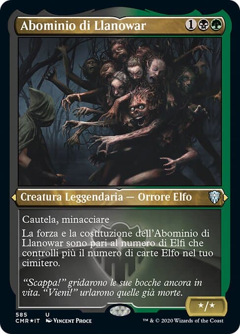 Abomination of Llanowar