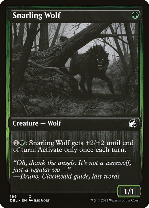 Snarling Wolf