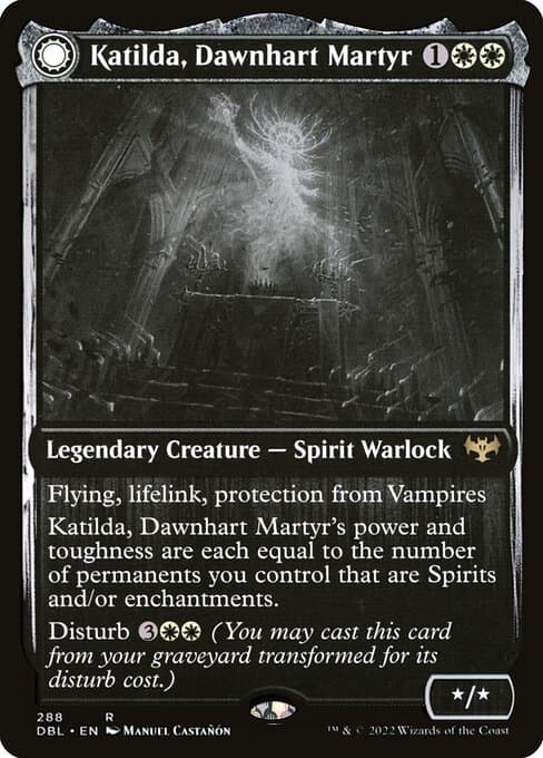 Katilda, Dawnhart Martyr • Katilda's Rising Dawn